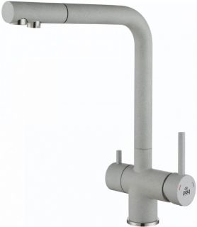 Смеситель для кухни Paulmark Skalen Sk213020-310 серый